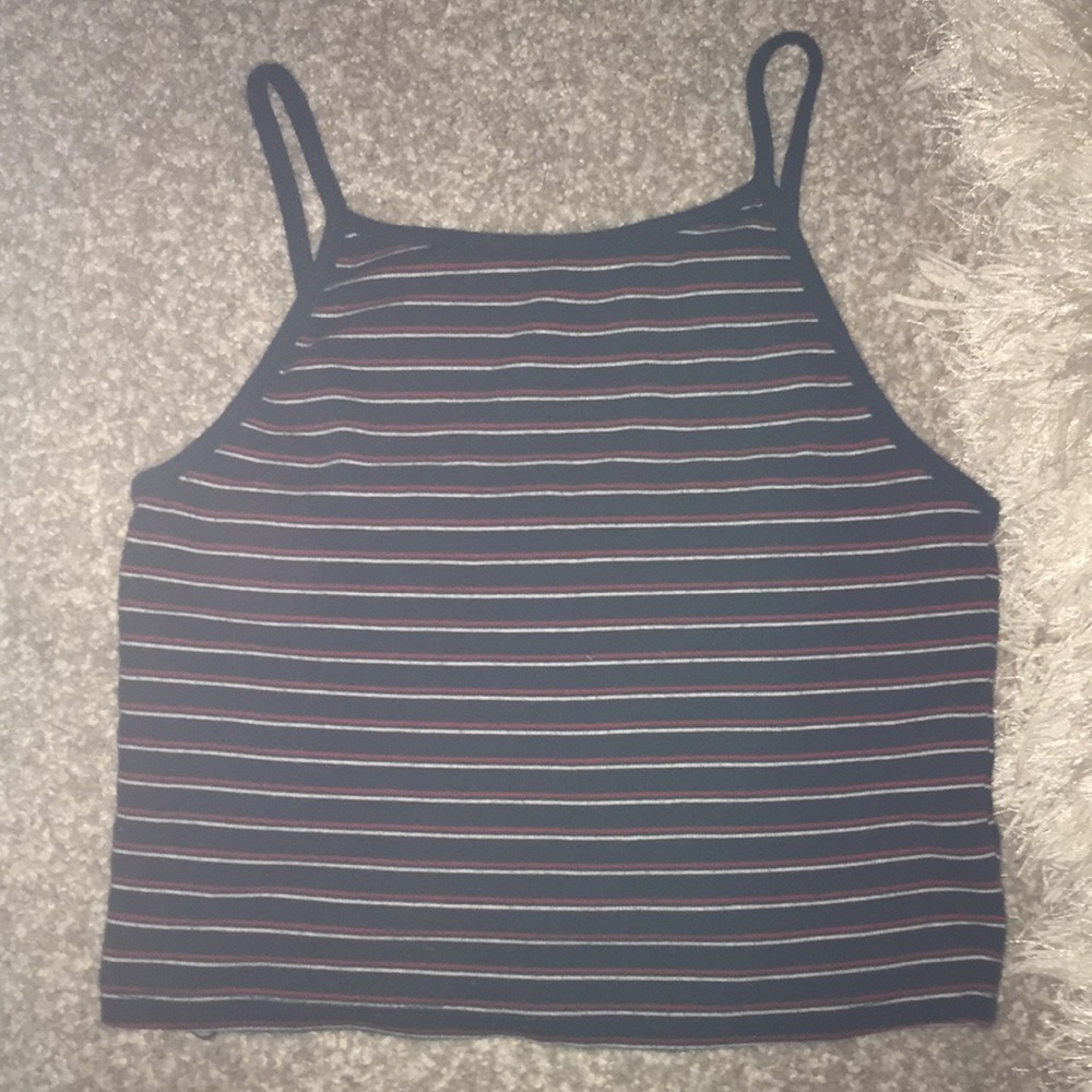 Brandy mellvike red white and blue tank